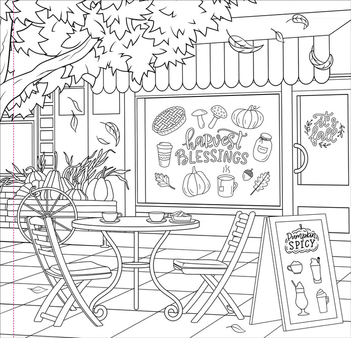 Coloring Book - Autumn Dreams