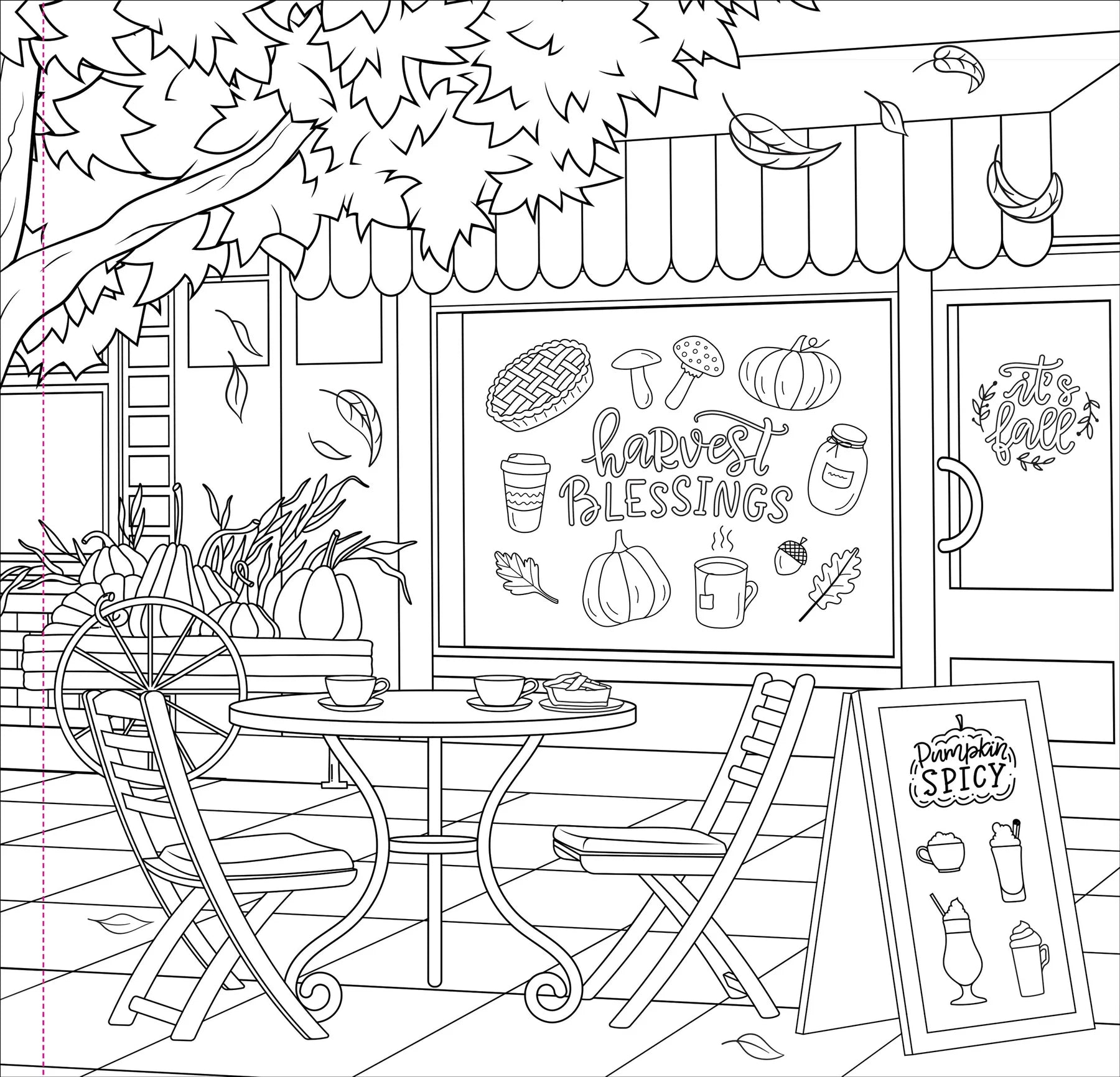 Coloring Book - Autumn Dreams