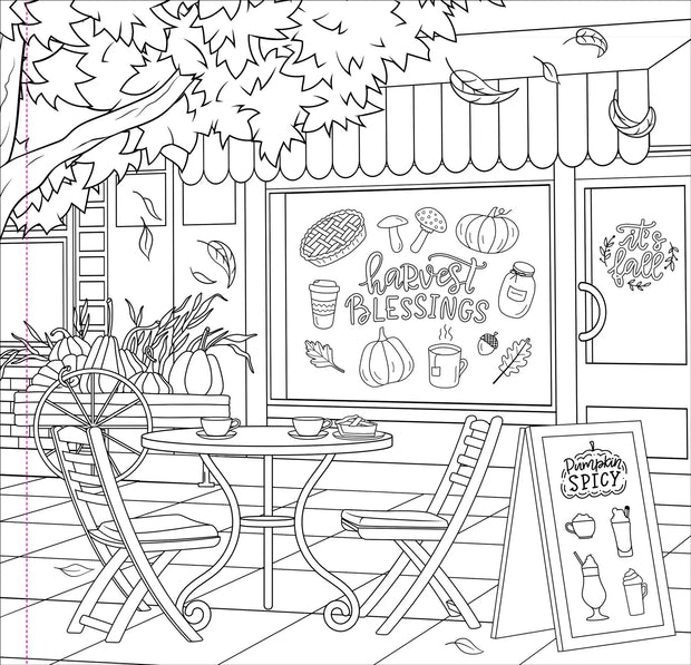 Colouring Book - Autumn Dreams