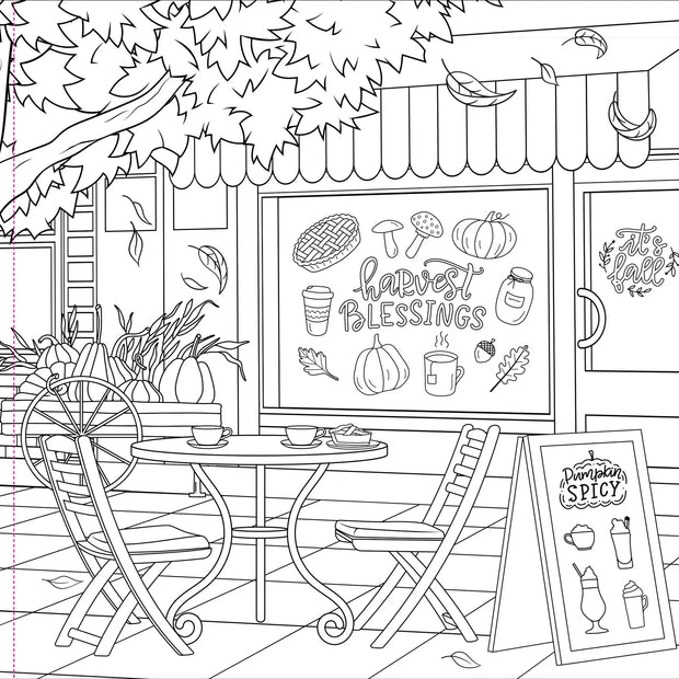 Colouring Book - Autumn Dreams