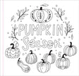 Coloring Book - Autumn Dreams