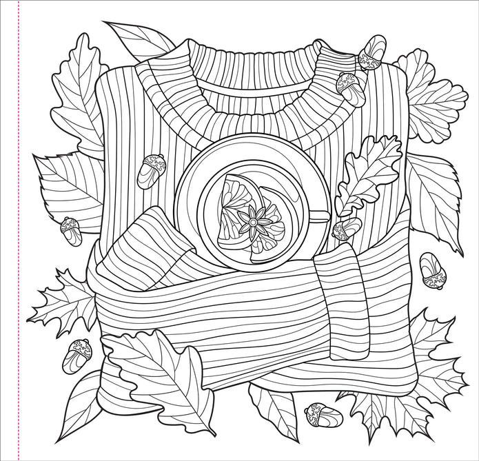 Coloring Book - Autumn Dreams