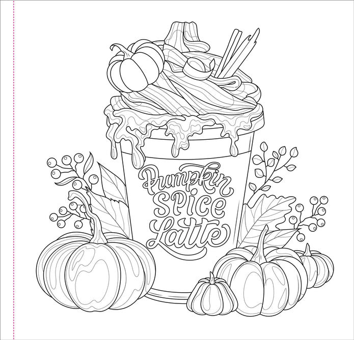 Coloring Book - Autumn Dreams