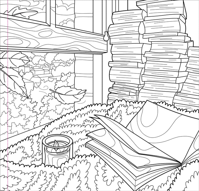Coloring Book - Autumn Dreams