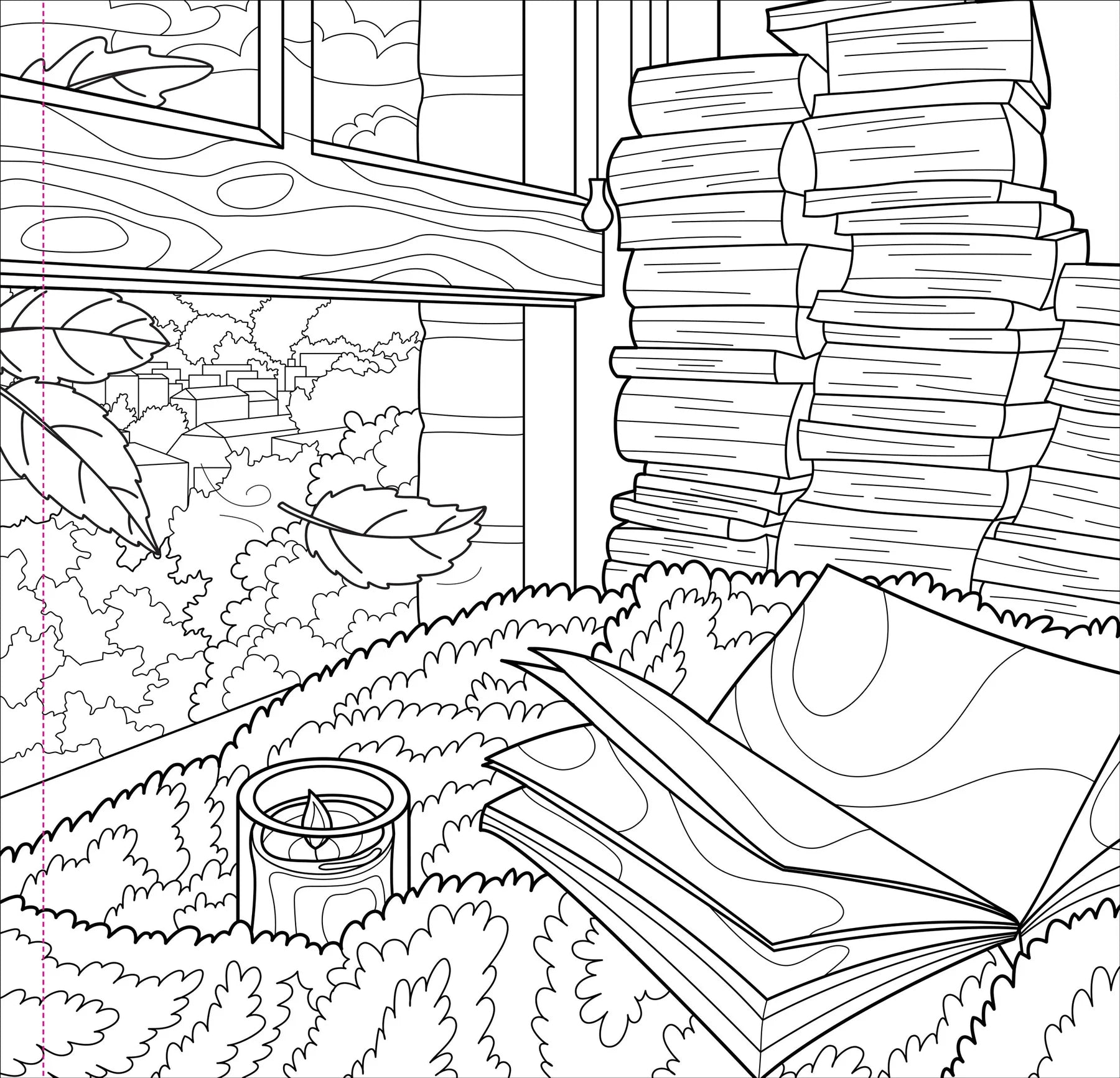 Coloring Book - Autumn Dreams