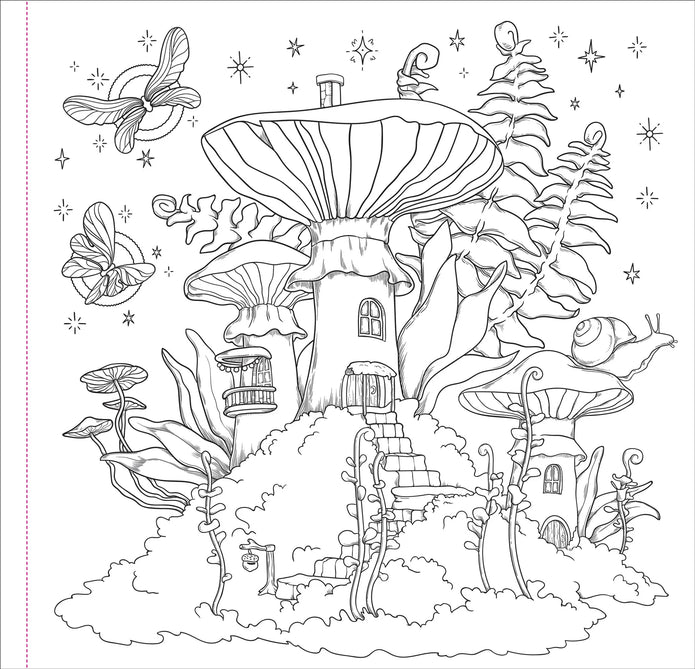 Colouring Book - Enchanted Kingdom
