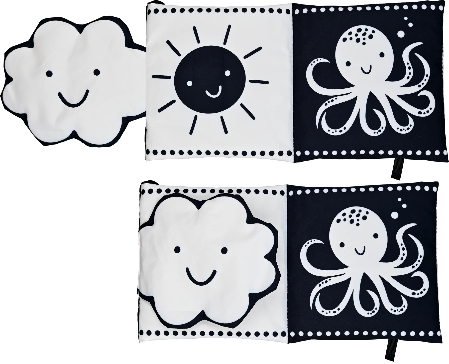 What Does Baby See? Soft Cloth Book