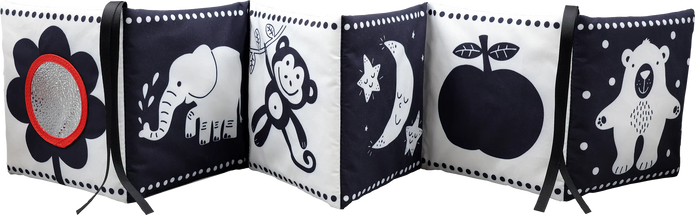 What Does Baby See? Soft Cloth Book