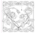 Coloring Book -  Goth Garden