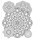 Large Print Coloring Book - Mindfulness