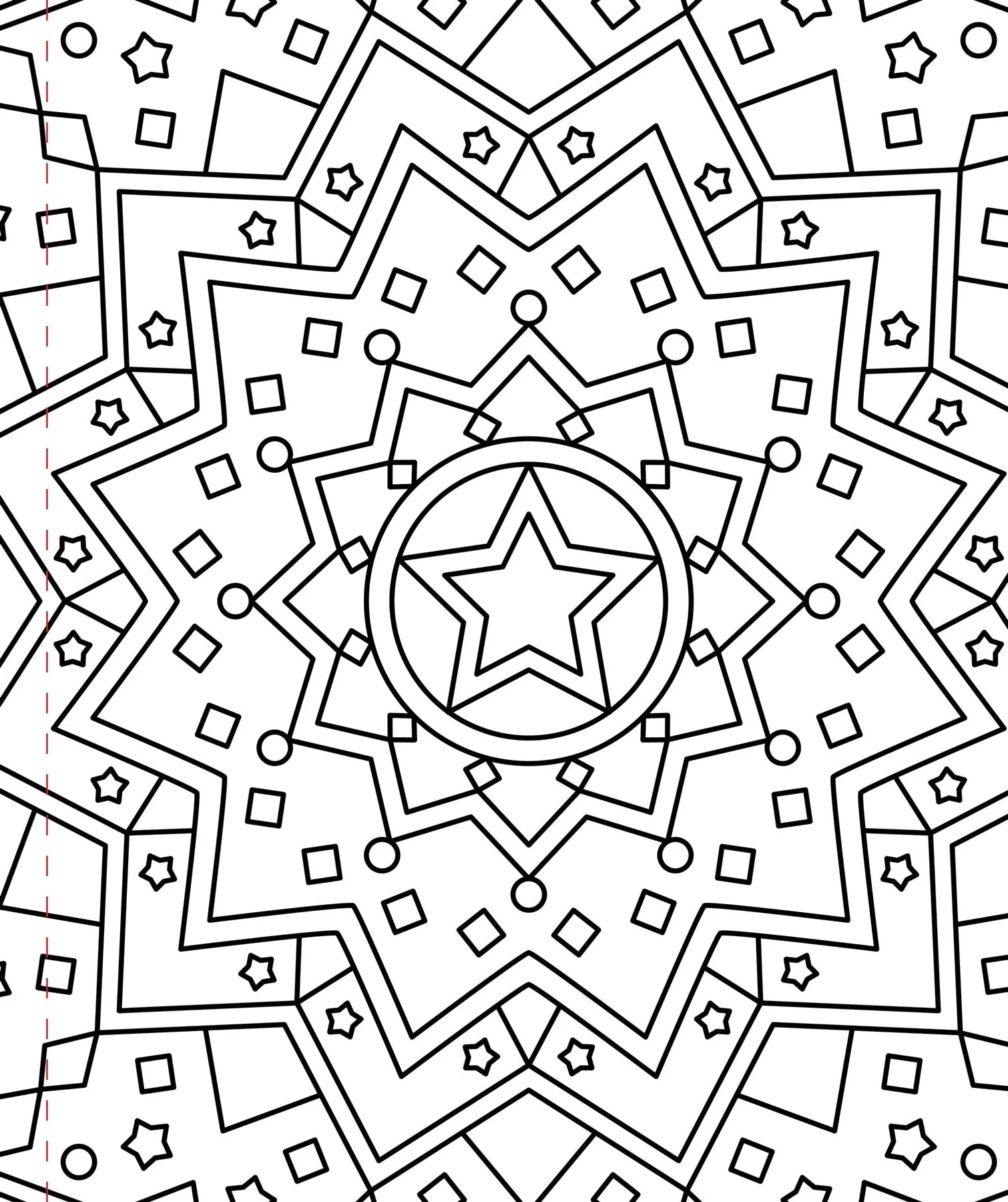 Large Print Coloring Book - Mindfulness