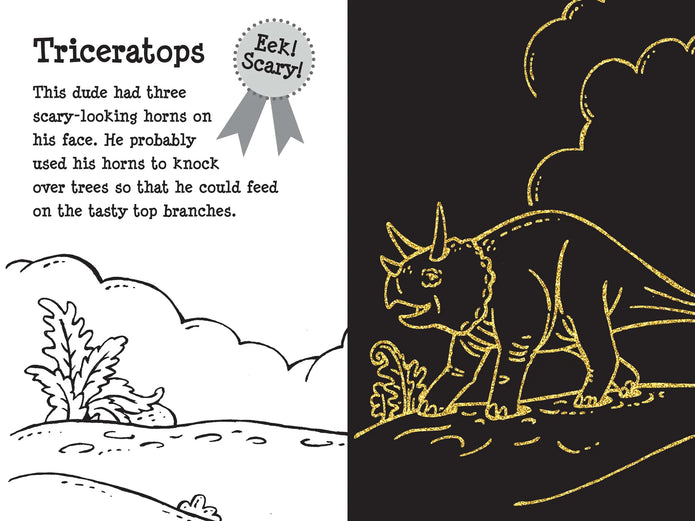 Scratch and Sketch - Dino Dudes