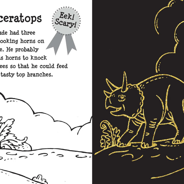 Scratch and Sketch - Dino Dudes