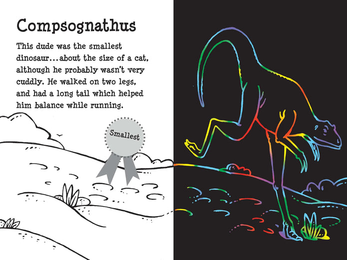 Scratch and Sketch - Dino Dudes