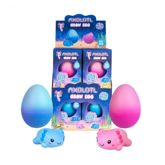 Axolotl Grow Egg - Sensory Kingdom