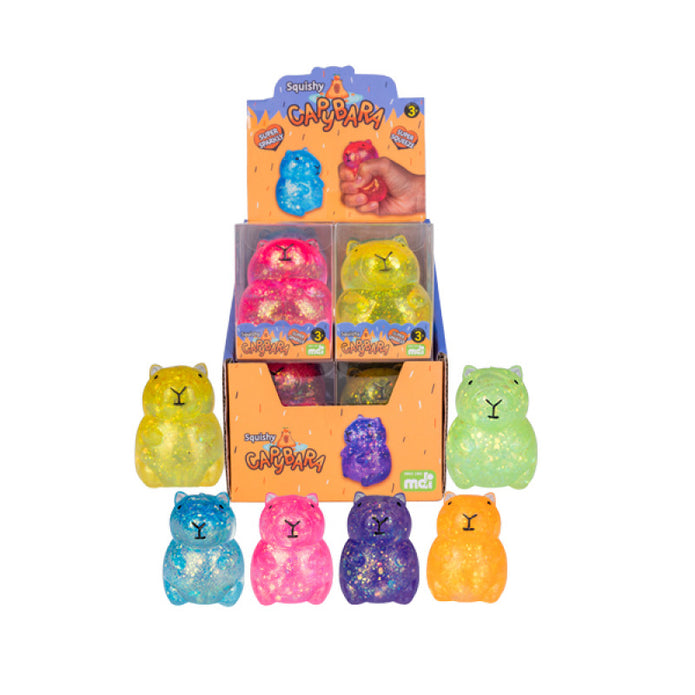 Squishy Glitter Capybara - Sensory Kingdom