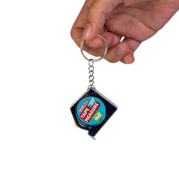 World's Smallest Tape Measure Keychain - Sensory Kingdom