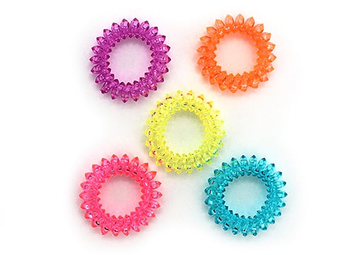NEON COIL BANGLE