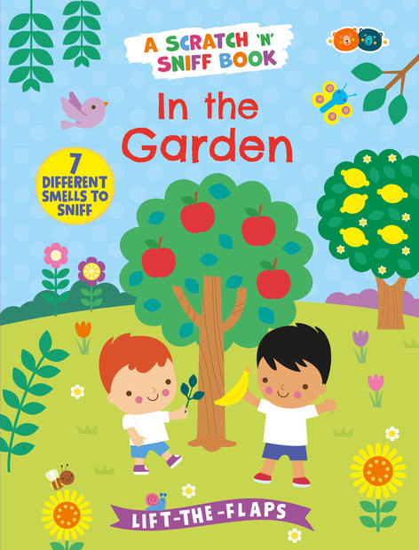 SCRATCH & SNIFF SMELL BOOK - IN THE GARDEN - Sensory Kingdom