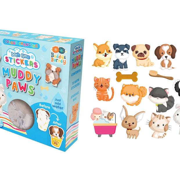 Colour Changing Bath Stickers - Sensory Kingdom