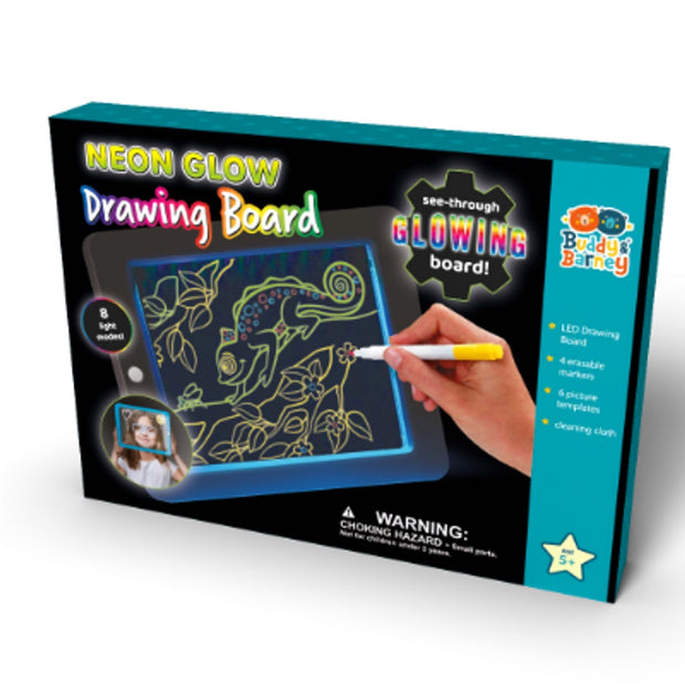 NEON GLOW DRAWING BOARD - Sensory Kingdom