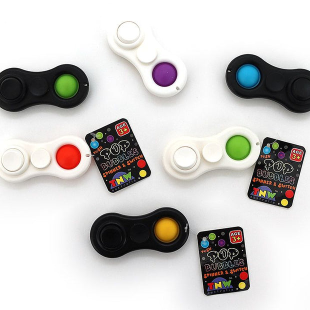 POP SPINNER WBUBBLE & SWITCH