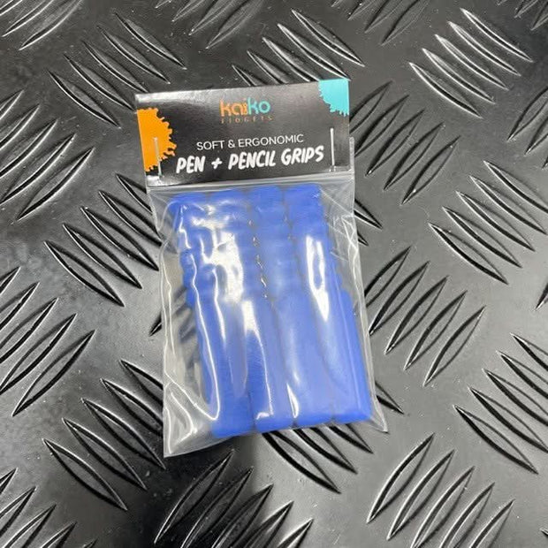 Pen & Pencil Grips By Kaiko - Blue