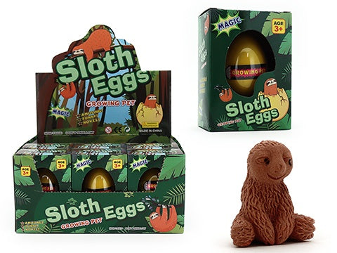 GROWING SLOTH IN EGG