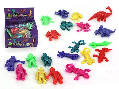 Stretchy Mini Sticky Figures - Assorted - Sensory Kingdom