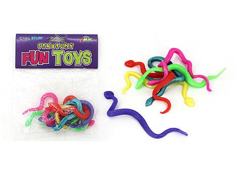 Stretchy Snakes - 6 Pk - Sensory Kingdom