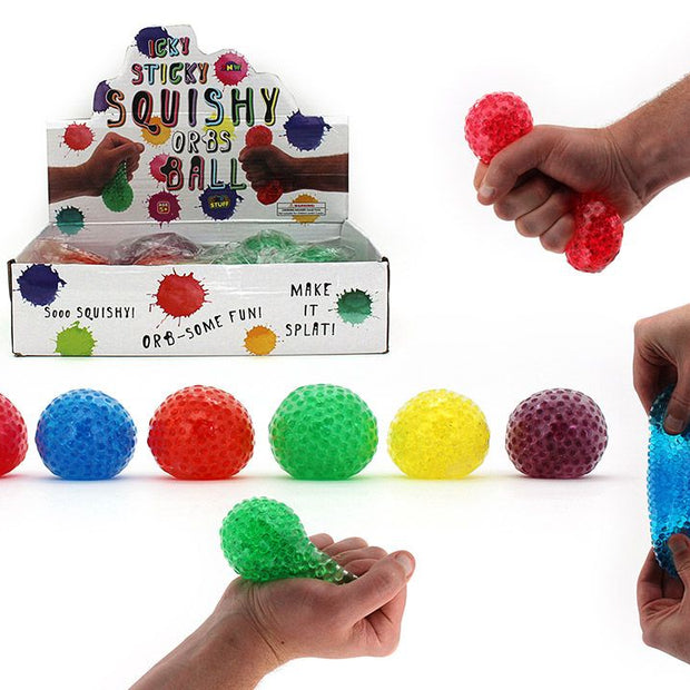 SQUISHY WATER ORBS BALL – LARGE 6.5 CM