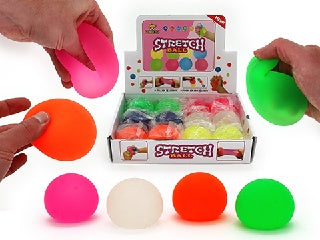 Neon Gel Squish Ball - Sensory Kingdom