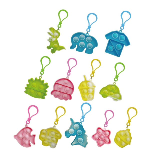 Bubble Popper Keychain