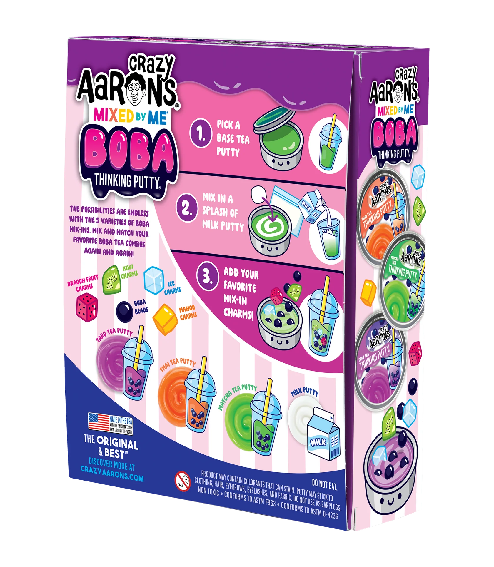 Aaron’s Putty - Mixed by Me® Boba Thinking Putty® Kit