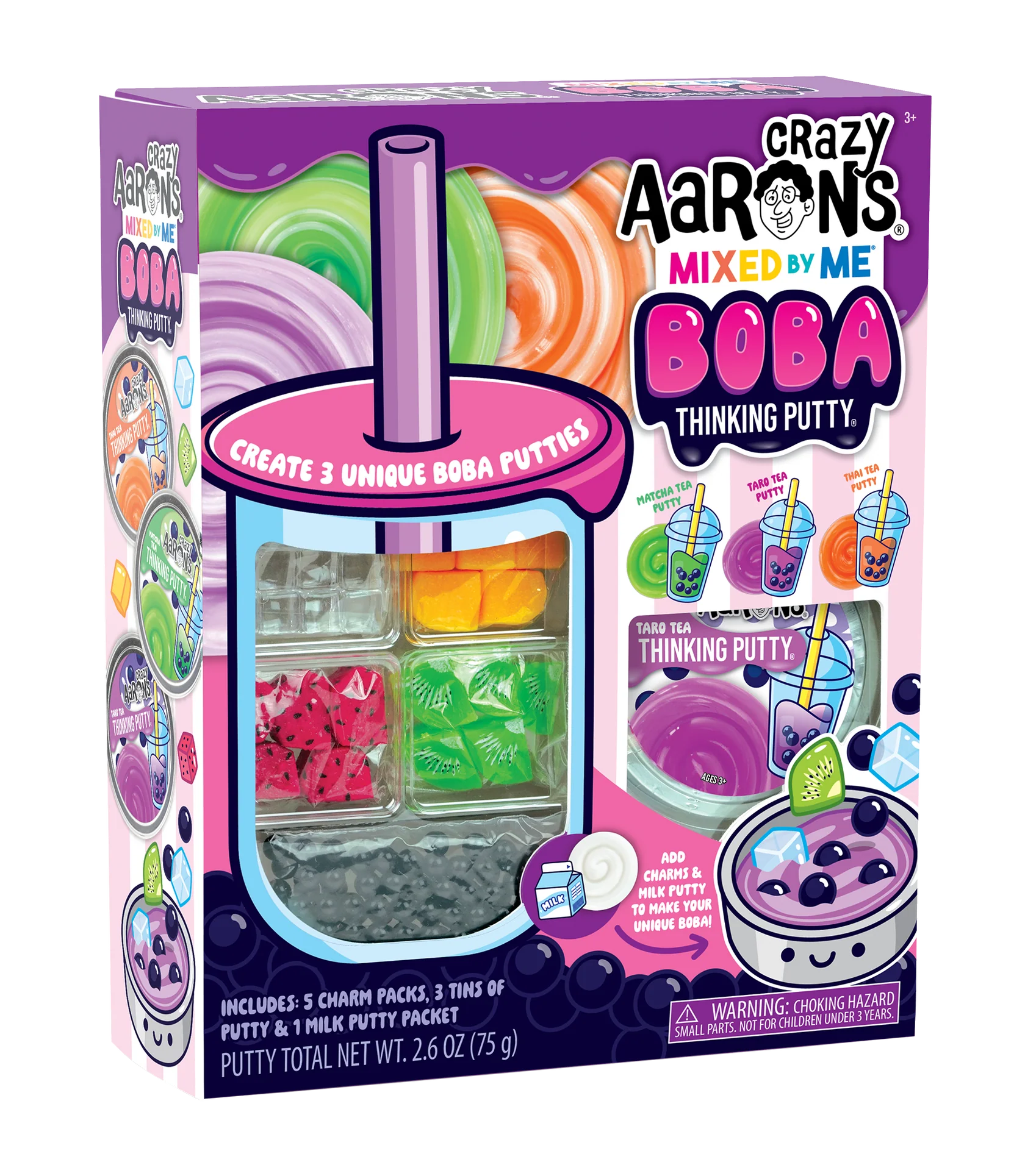 Aaron’s Putty - Mixed by Me® Boba Thinking Putty® Kit