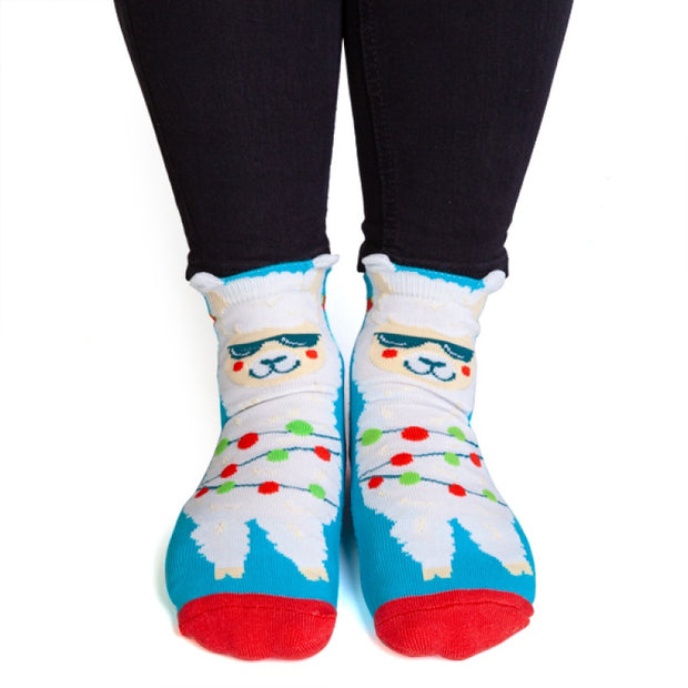 Big Alpaca Feet Speak Socks
