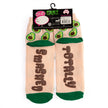 Feet Speak Socks - Avocado
