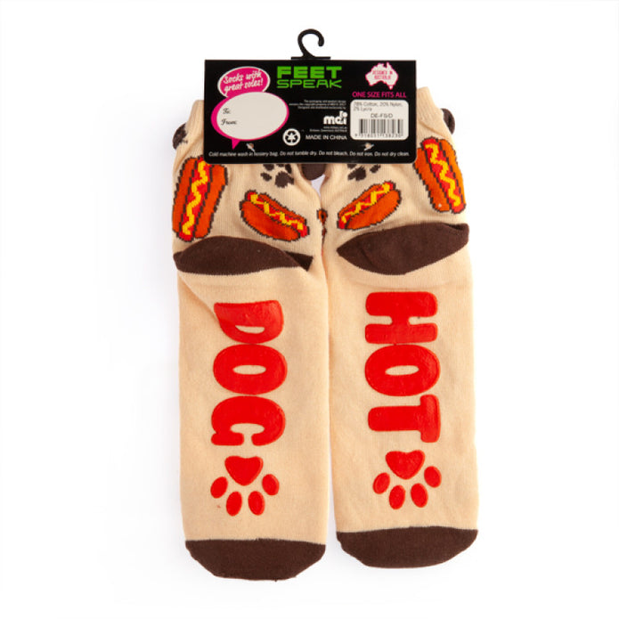 Feet Speak Socks - Dachshund