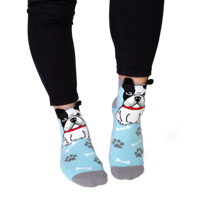 Feet Speak Socks - French Bulldog