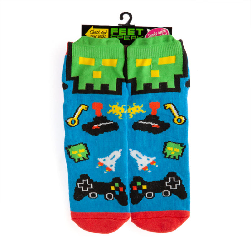 Feet Speak Socks - Gamer