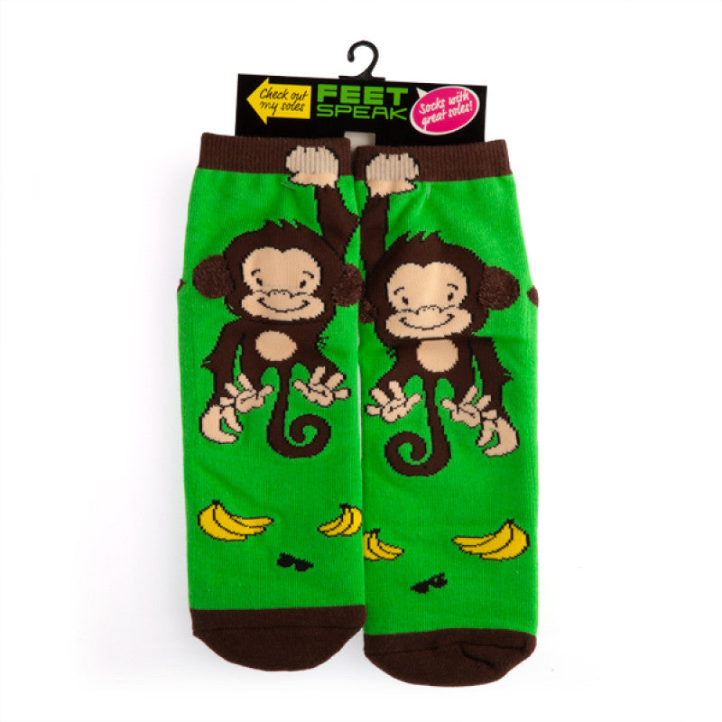Feet Speak Socks - Monkey