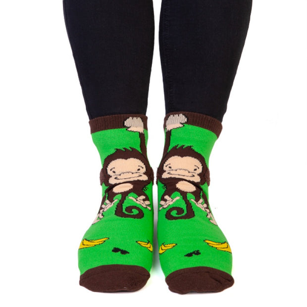 Monkey Feet Speak Socks