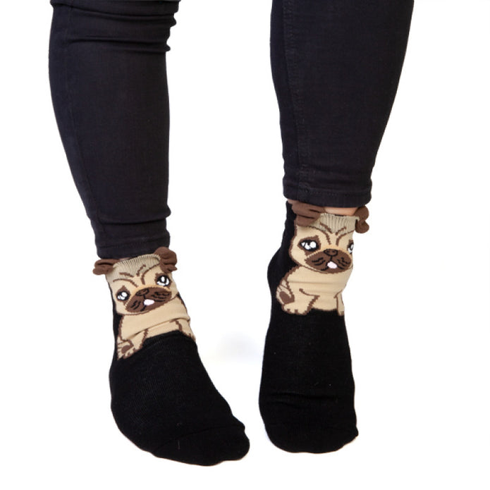 Feet Speak Socks - Pug