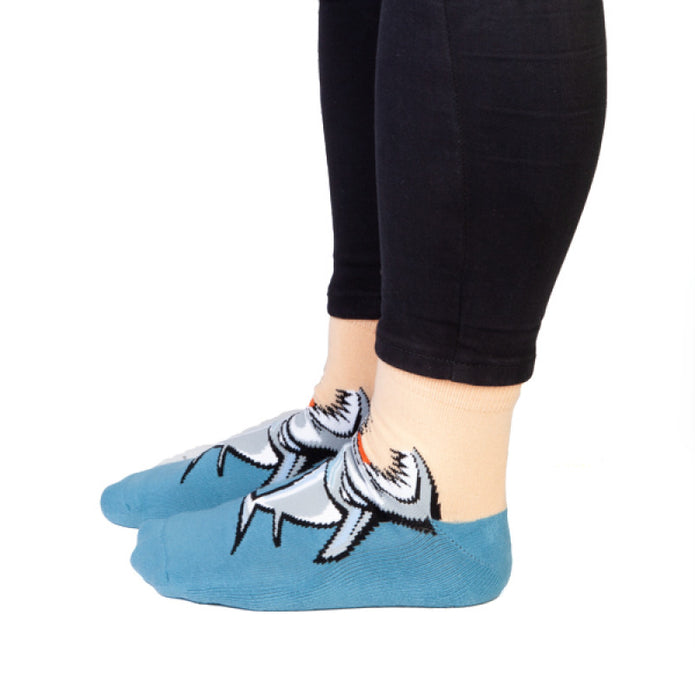 Feet Speak Socks - Shark