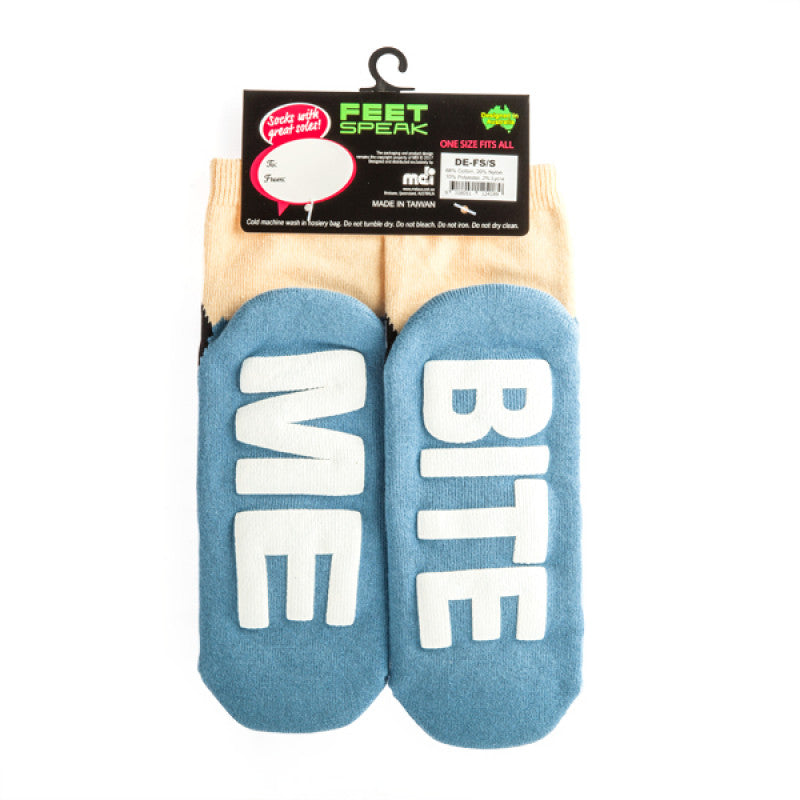Feet Speak Socks - Shark