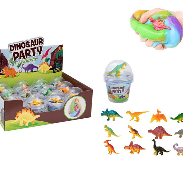 Dinosaur Fluffy Slime