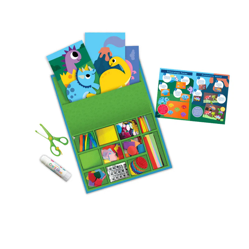 Sensory Craft Box - Dinosaur Collage