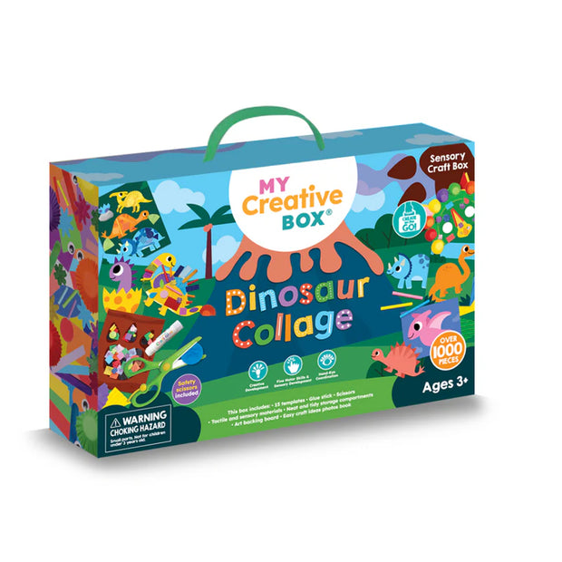 Sensory Craft Box - Dinosaur Collage