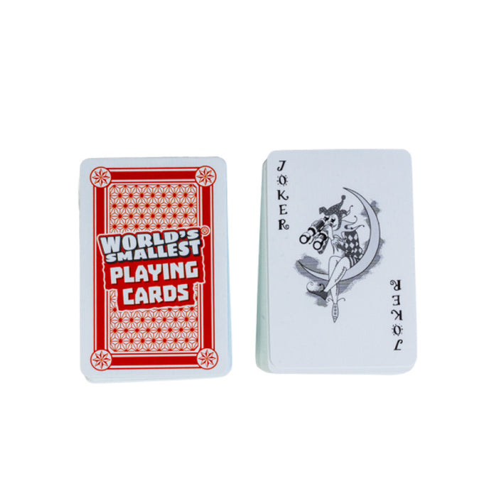 World's Smallest Playing Cards