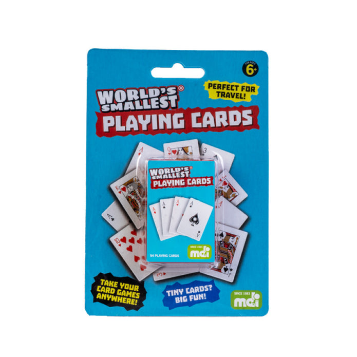 World's Smallest Playing Cards